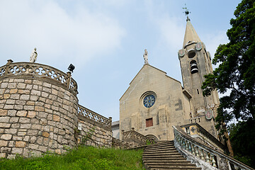 Image showing Penha Church in Macao city