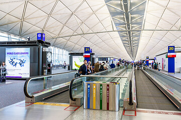 Image showing Hong Kong international airport, Hong Kong, September 2016 -: Ch