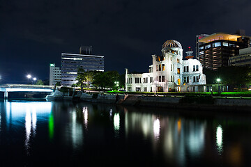 Image showing Atomic Bomb Dome in Hiroshima city