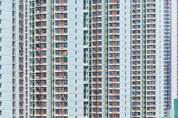 Image showing Apartment building in Hong Kong