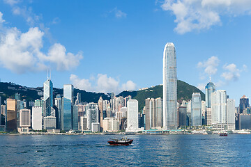 Image showing Hong Kong skyline at day time