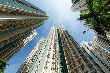 Image showing Tall building to the sky