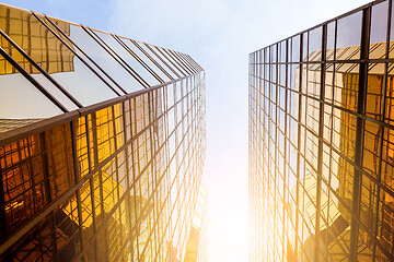 Image showing Business building to the sky