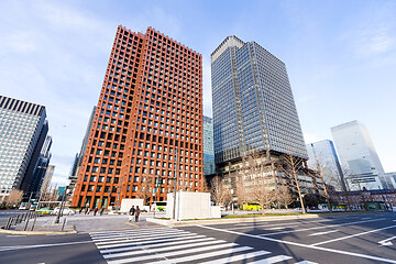 Image showing Skyscraper in Tokyo