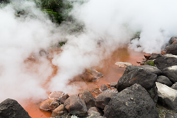 Image showing Blood Hell in Beppu of Japan