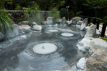 Image showing Oniishibozu Hell at Beppu city