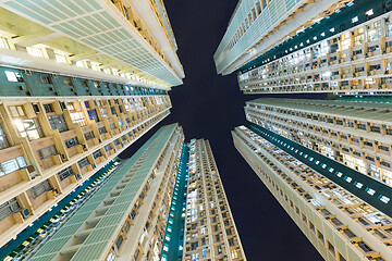 Image showing Skyscraper building from low angle