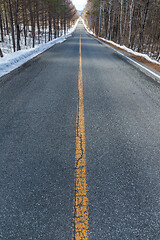 Image showing Rural country road 