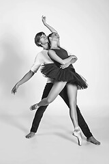 Image showing beautiful ballet couple