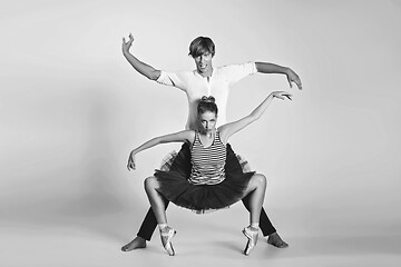 Image showing beautiful ballet couple