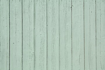 Image showing Green wooden background