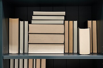 Image showing Books on a shelf