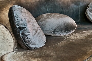 Image showing Couch with pillows