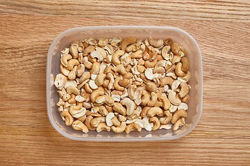Image showing Nuts and seed in a box