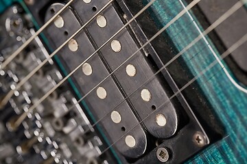 Image showing Electric guitar pickup