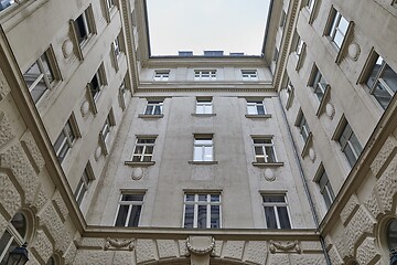 Image showing Urban building from below