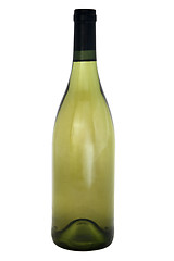 Image showing Wine bottle, standing upright, vertical