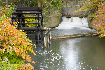 Image showing Water mill, Germany, autumn