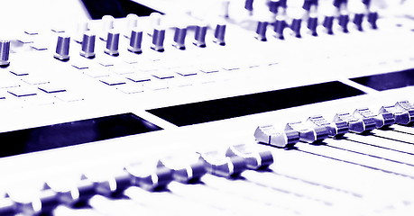 Image showing Mixing Console