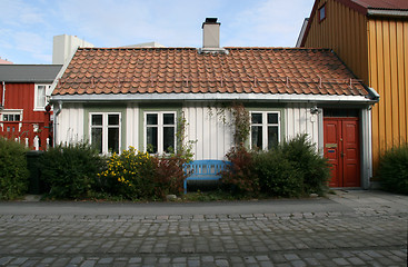 Image showing Old houses