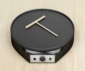 Image showing Electric pancake maker