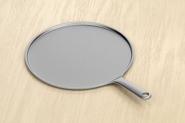 Image showing Stainless steel pan