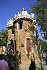 Image showing Park Guell Barcelona