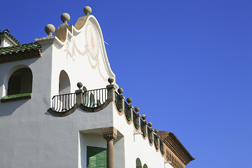 Image showing House in Park Guell, Barcelona