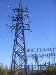 Image showing High voltage