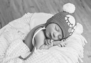 Image showing cute newborn baby