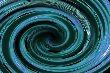 Image showing water twirl background