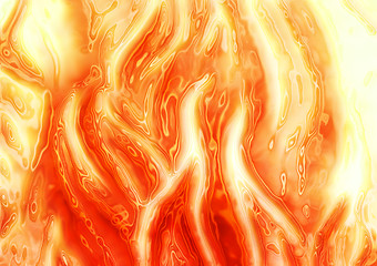 Image showing abstract fire background