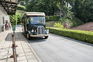 Image showing Shuttle bus of Military museum Fort Siloso, Singapore