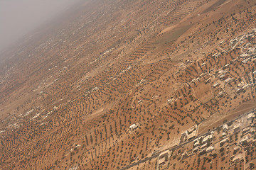 Image showing tunisia from the sky