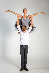 Image showing beautiful ballet couple