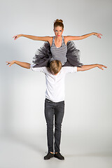 Image showing beautiful ballet couple