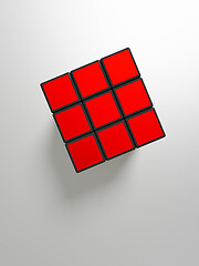 Image showing rubik\'s cube puzzle solution symbol