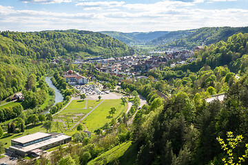 Image showing panoramic view to Sulz Germany