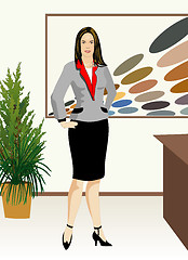 Image showing Business Woman