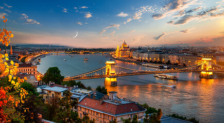 Image showing View on Budapest