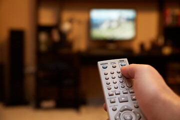 Image showing TV Remote Control