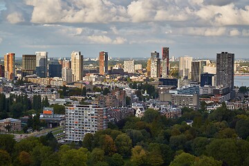 Image showing Rotterdam panoramic view