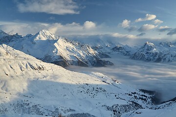 Image showing Winter in the Alps, Paradiski
