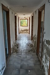 Image showing Abandoned building interior