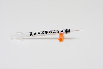 Image showing Insulin syringe