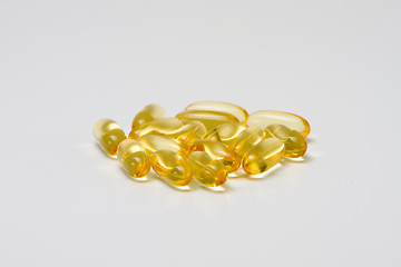 Image showing Vitamin capsules