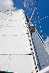 Image showing Mast and Sails