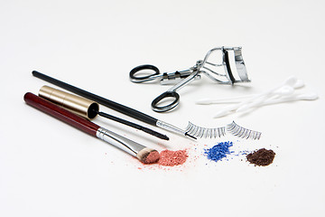 Image showing Eye makeup set