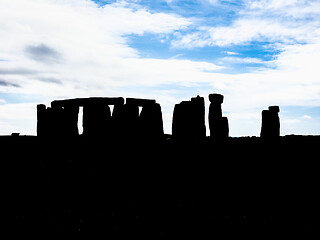 Image showing HDR Stonehenge monument in Amesbury