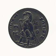 Image showing Vintage Coin isolated